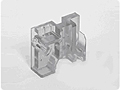 Computer Numerical Control (CNC) Machined Polycarb Insulator Block for Alternative Energy Applications