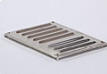 Fabricated Stainless Steel Vent Cover for Railroad Applications