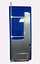 Fabricated and Laminated Stainless Steel, Aluminum, and Glass Windscreen for Passenger Rail Car